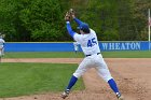 Baseball vs CGA  Wheaton College Baseball vs Coast Guard Academy during game one of the NEWMAC semi-finals playoffs. - (Photo by Keith Nordstrom) : Wheaton, baseball, NEWMAC